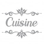 Sticker de porte - Cuisine