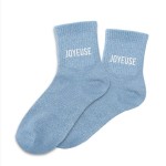 Paire de Chaussettes Pailletes Joyeuse Bleues