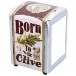 Distributeur de serviettes Born to be Olive