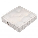 Coussin de sol en coton 45 x 45 x 10 cm - Elisabeth