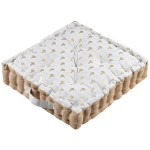 Coussin de sol en coton 44 x 44 x 9 cm - Sultan