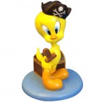 Figurine Titi Pirate en résine Looney Tunes