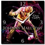 Horloge Canvas Johnny Hallyday Gold