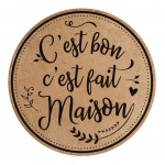 Set de table rond en toile de jute - C'est Bon c'est fait