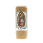Bougie de Neuvaine  Notre Dame de Guadalupe