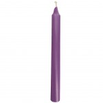 Bougie teinte dans la masse 21 cm - Violet