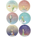 6 dessous de verre ronds Le Petit Prince de St Exupry par Kiub