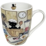 Mug Chat patissier en Porcelaine - 340 ml