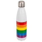 Bouteille isotherme en inox arc en ciel pride 500 ml