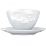 Tasse et sous tasse en porcelaine Tassen 200 ml - Malin