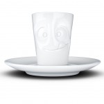 Set expresso en porcelaine blanche Tassen - Gourmand