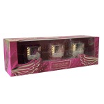 Coffret cadeau 3 bougies votives Heart and Home - Nol