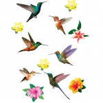 Stickers Muraux dcoratifs - Colibris