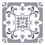 Dessous de plat Motif Carreaux de cramique - 18 x 18 cm
