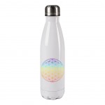 Gourde isotherme en inox sublime Fleur de Vie - 500 ml