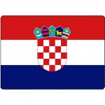 Planche  dcouper Croatie Cbkreation 28.5 x 20 cm