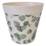 Cache Pot en Fibre de Bambou - Eucalyptus  21 cm