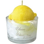 Bougie parfume Mousse au citron fabrique en Provence