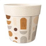 Cache Pot en Fibre de Bambou - graphique 8.5 cm