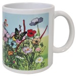 Mug Jardin fleuri par Cbkreation