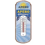 Thermomètre Apéro par temps Bleu - Apéro Délicieux !