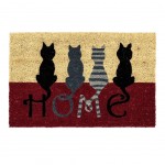 Paillasson en Fibres de coco CATS HOME 60 cm