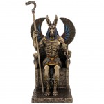 Figurine Anubis Dieu funraire de l'gypte antique 27 cm