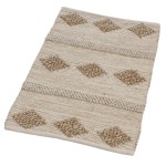 Tapis Ethnique en coton et Jute 85 x 55 cm