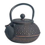 Thire Japonaise en fonte maille noire 0.8 litre