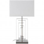 Lampe  poser en mtal gris - 69 cm