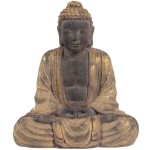 Bouddha antique 68 cm - Intrieur et Extrieur