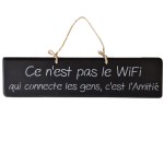 Pancarte dcorative en bois - Ce n'est pas le wifi