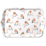 Mini Plateau en mlamine Robin Family petits oiseaux