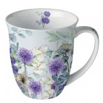 Mug en Porcelaine fine - Lunaria green