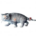 Figurine Les chats de Dubout - Gros Matou Gris