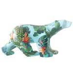 Figurine Pompon - L'ours version tropicale 10.5 cm