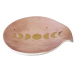 Coupelle repose-sachet de th ou repose cuillre phases lunaires