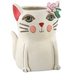 Cache pot en Rsine Par Allen Designs - Chat Pretty Kitty