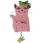 Horloge Allen Designs Pretty Kitty Rose