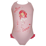 Maillot de bain Charlotte aux Fraises - une pice rose  pois