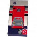 Coque Iphone 4 Fiat 500 Rouge