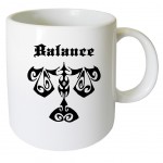 Mug Balance les signes du zodiaque par Cbkreation